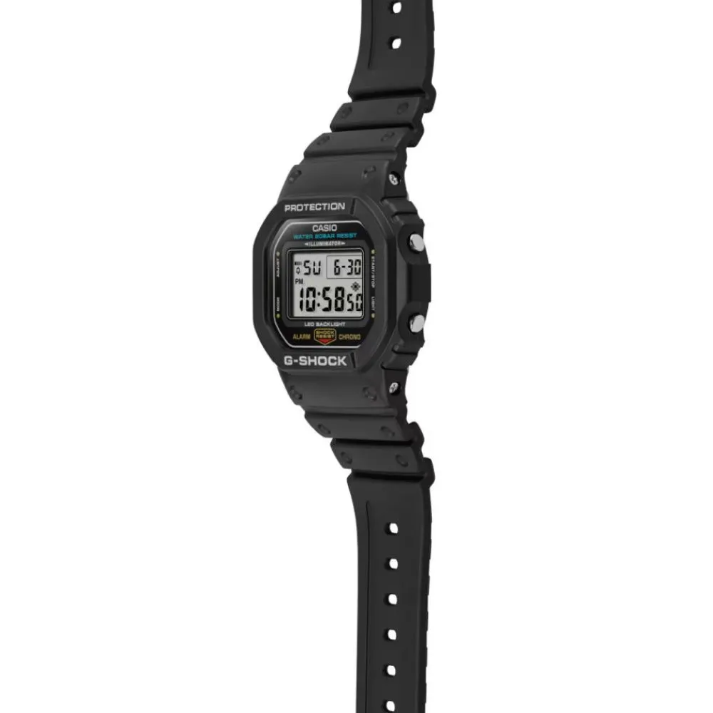 Casio G-Shock Digital Black Resin Strap Men Watch DW-5600UE-1DR-P