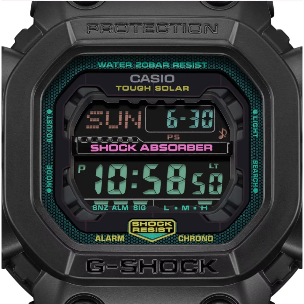 Casio G-Shock Digital Black Resin Strap Men Watch GX-56MF-1DR