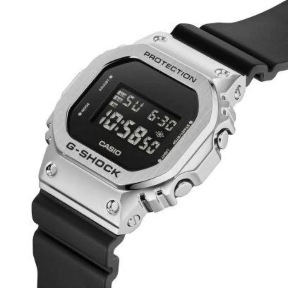 Casio G-Shock Digital Black Resin Strap Shock Resistant Men's Watch GM-5600U-1DR