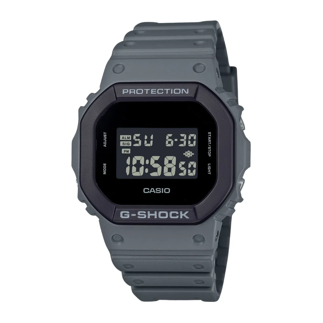 Casio G-Shock Digital Gray Resin Strap Men Watch DW-5610UU-8DR-P