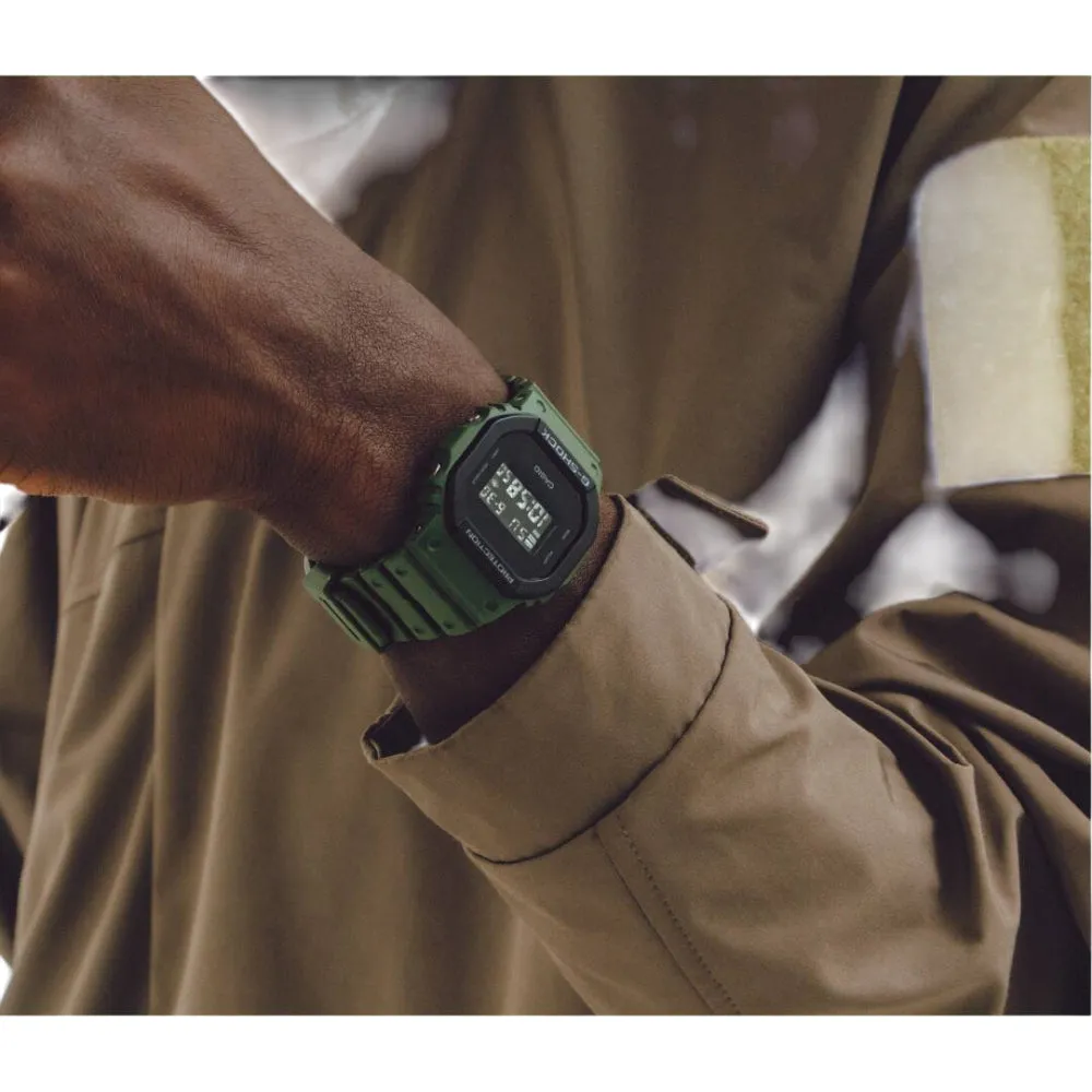 Casio G-Shock Digital Green Resin Strap Men Watch DW-5610UU-3DR-P