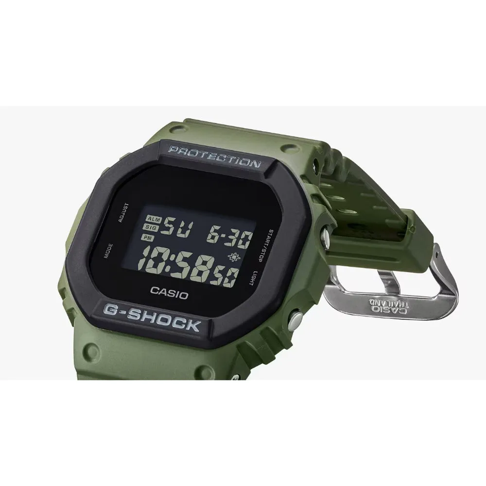 Casio G-Shock Digital Green Resin Strap Men Watch DW-5610UU-3DR-P