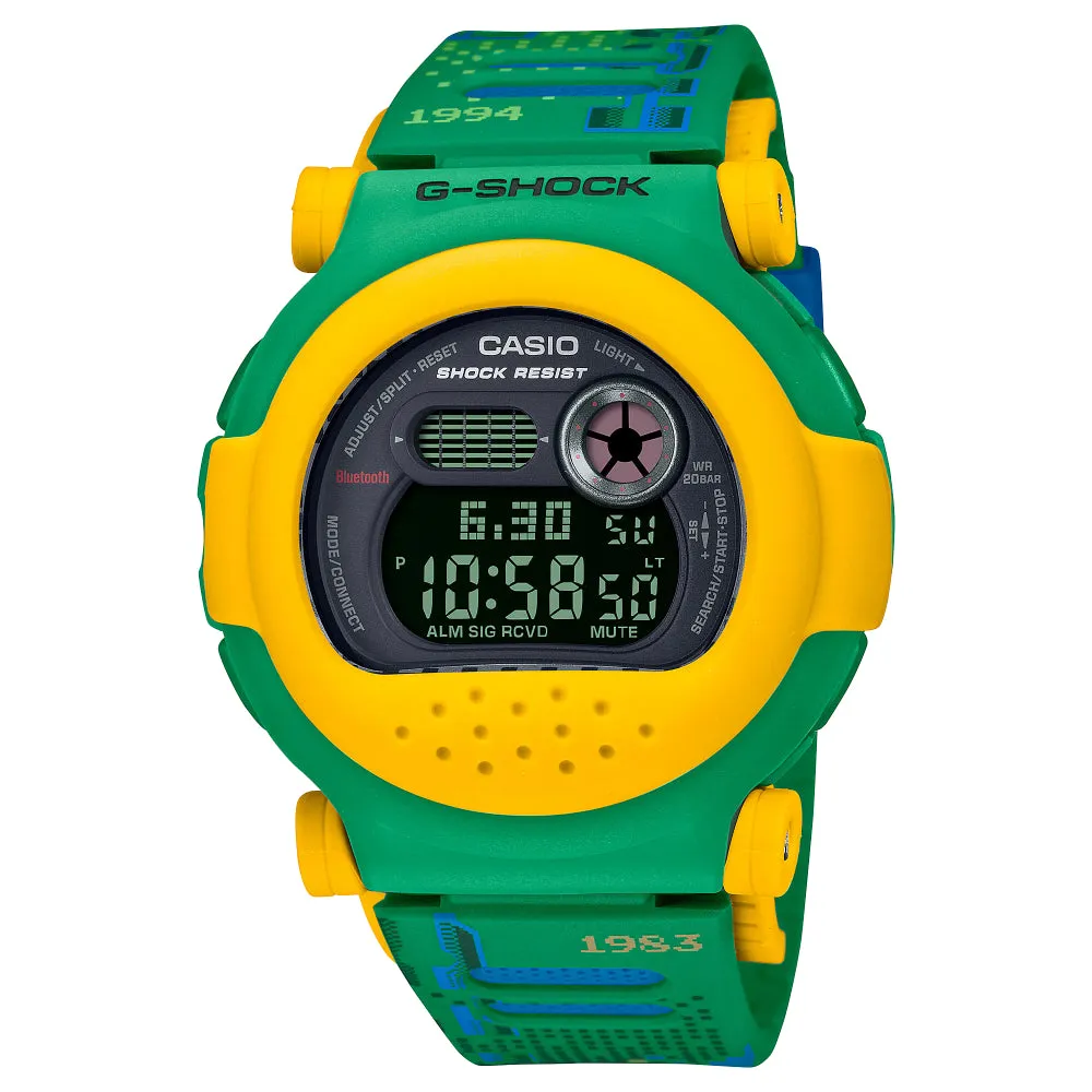 Casio G-Shock Digital Green Resin Strap Men Watch G-B001RG-3DR-P