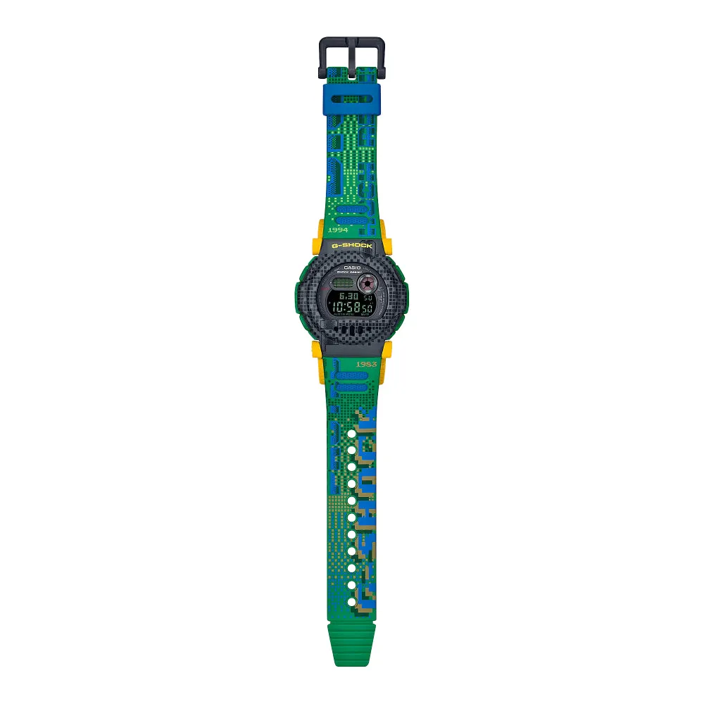 Casio G-Shock Digital Green Resin Strap Men Watch G-B001RG-3DR-P