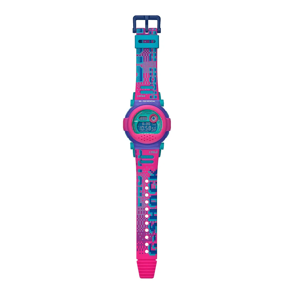Casio G-Shock Digital Multicolor Resin Strap Women Watch G-B001RG-4DR-P