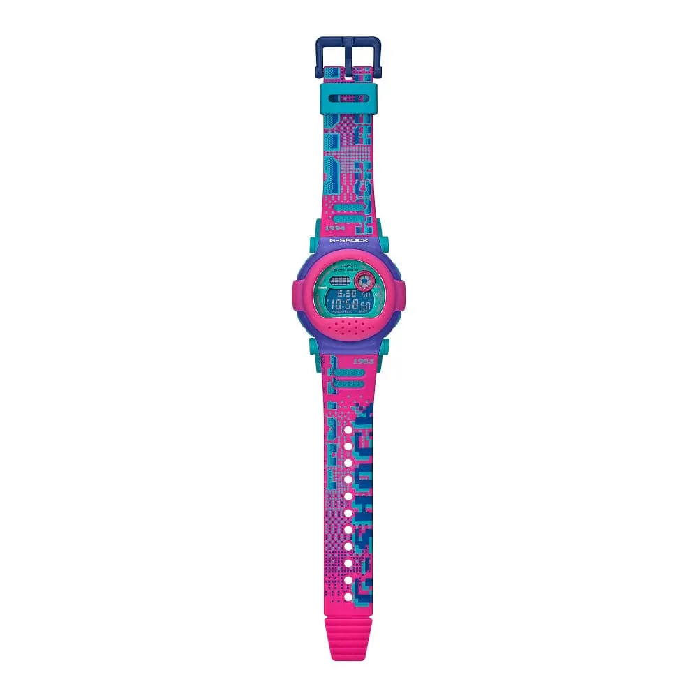 Casio G-Shock Digital Multicolor Resin Strap Women Watch G-B001RG-4DR