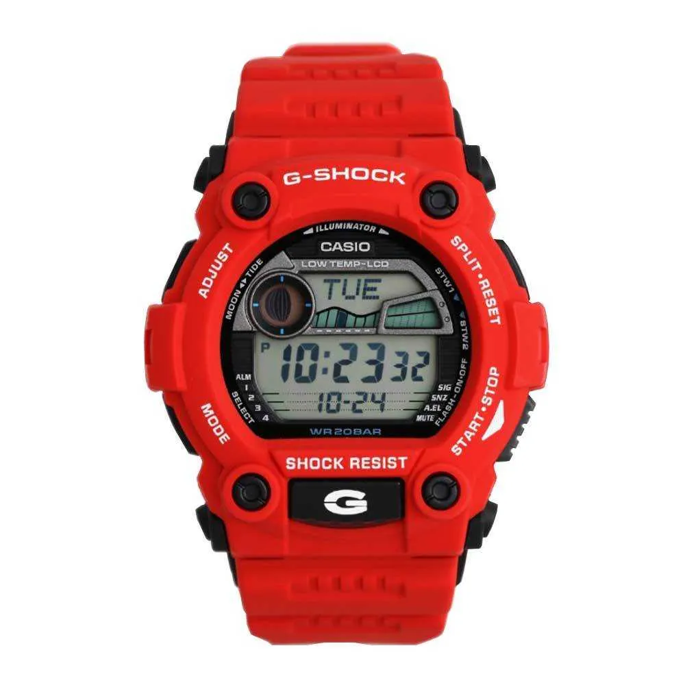 CASIO G-SHOCK G-7900A-4DR DIGITAL QUARTZ RED RESIN MEN'S WATCH