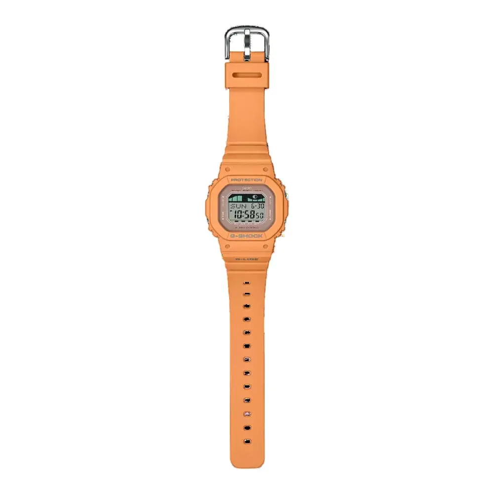 Casio G-Shock G-Lide Digital Orange Resin Strap Unisex Watch GLX-S5600-4DR