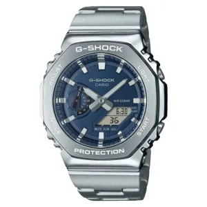 Casio G-Shock G-Steel Silver Watch GM-2110D-2BDR