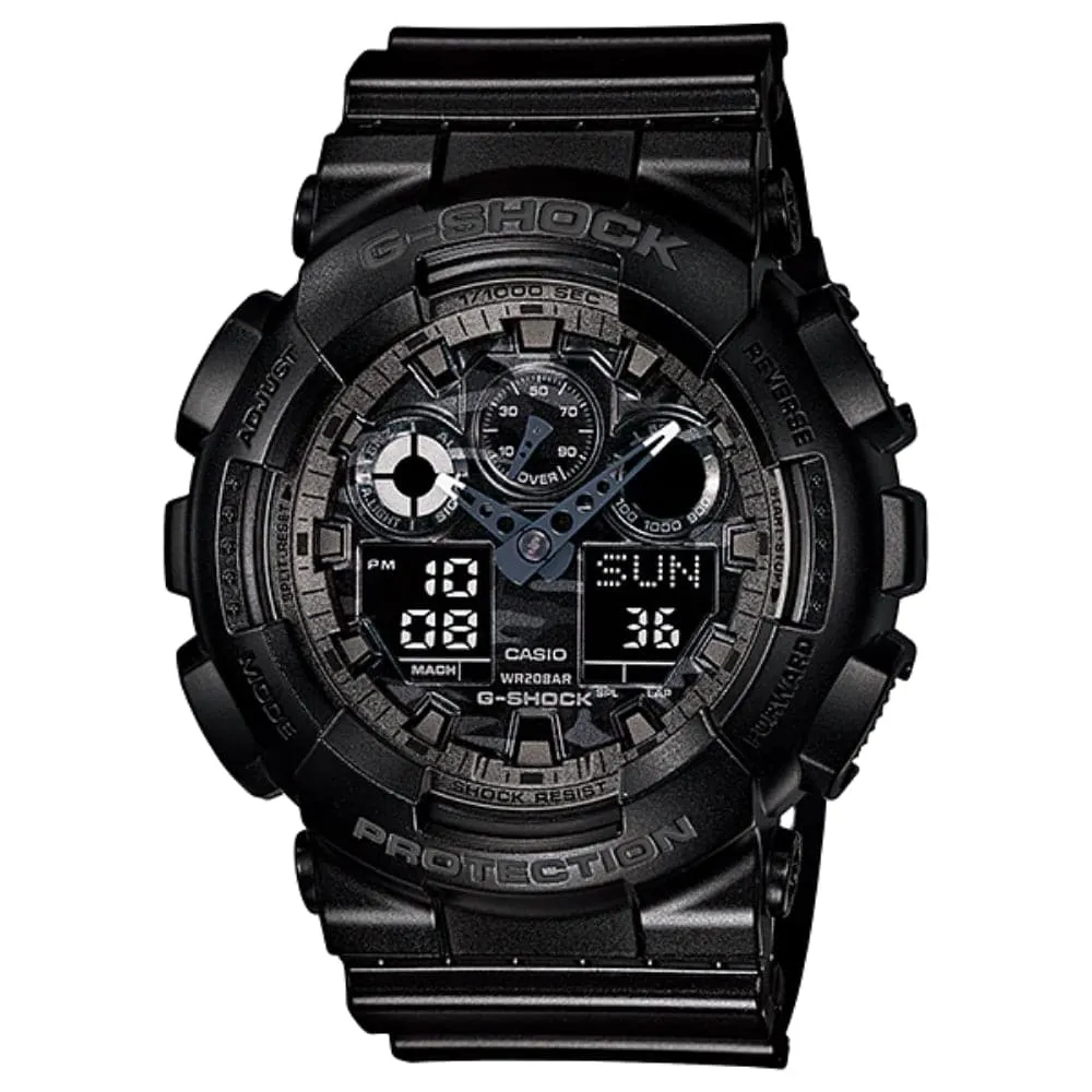 CASIO G-SHOCK GA-100CF-1ADR SPECIAL COLOR MEN'S WATCH