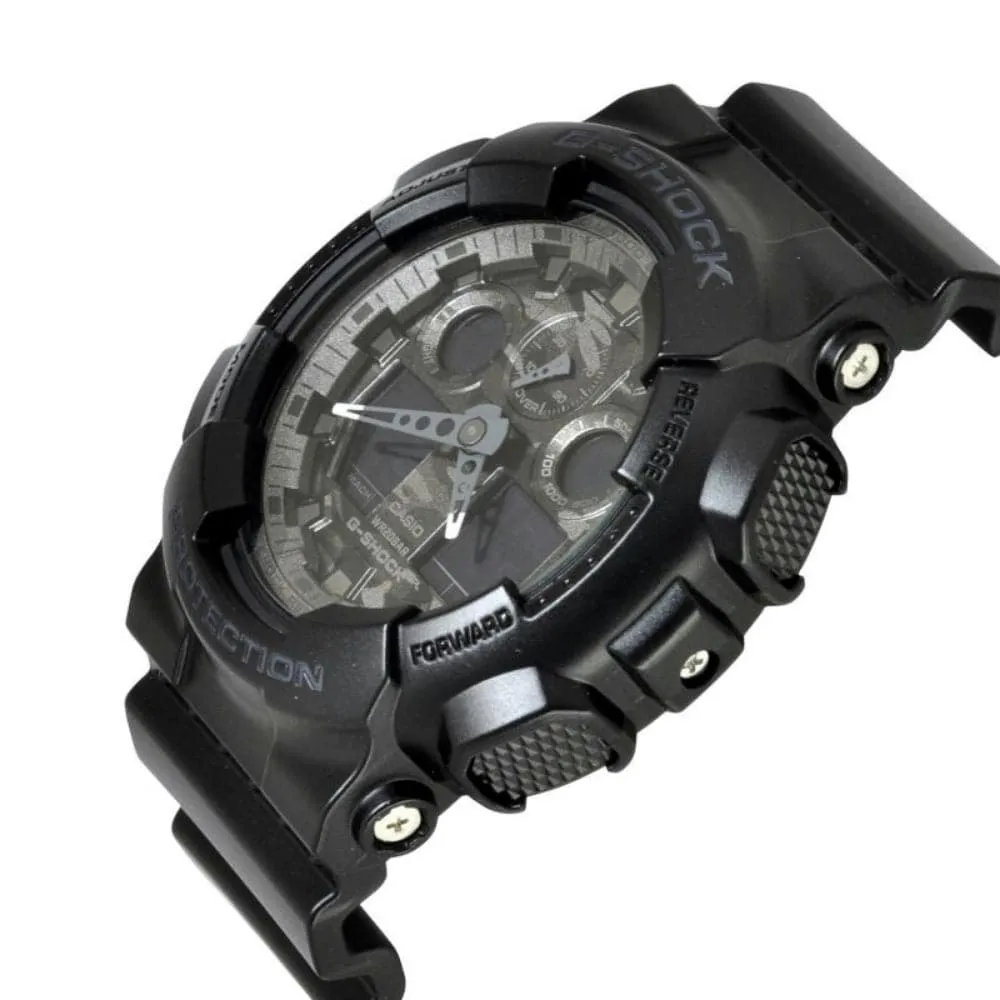 CASIO G-SHOCK GA-100CF-1ADR SPECIAL COLOR MEN'S WATCH