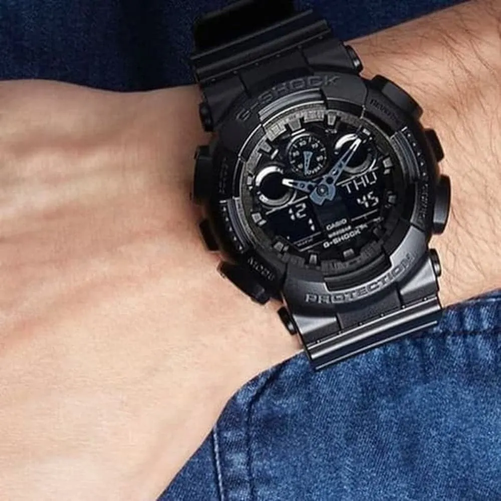 CASIO G-SHOCK GA-100CF-1ADR SPECIAL COLOR MEN'S WATCH