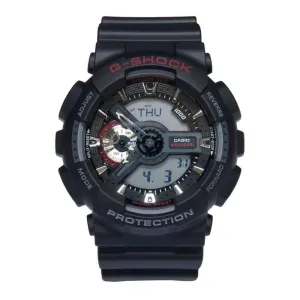 CASIO G-SHOCK GA-110-1ADR DIGITAL QUARTZ BLACK RESIN MEN'S WATCH