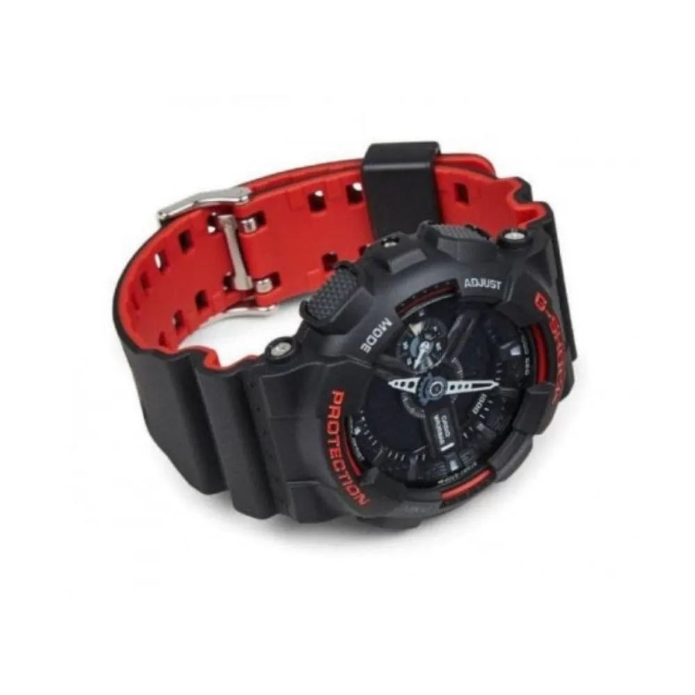 CASIO G-SHOCK GA-110HR-1ADR DIGITAL QUARTZ BLACK RESIN MEN'S WATCH