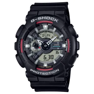 CASIO G-SHOCK GA-110RL-1ADR ANALOG-DIGITAL BLACK & RED WATCH