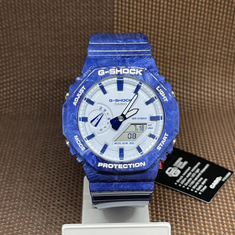 CASIO G-SHOCK GA-2100BWP-2ADR-P MEN WATCH