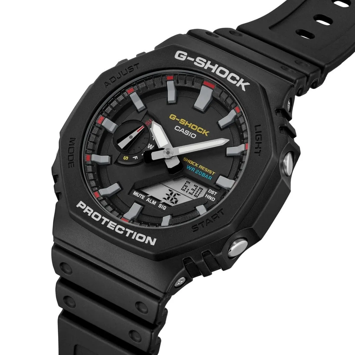 CASIO G-SHOCK GA-2100RL-1ADR ANALOG-DIGITAL BLACK WATCH