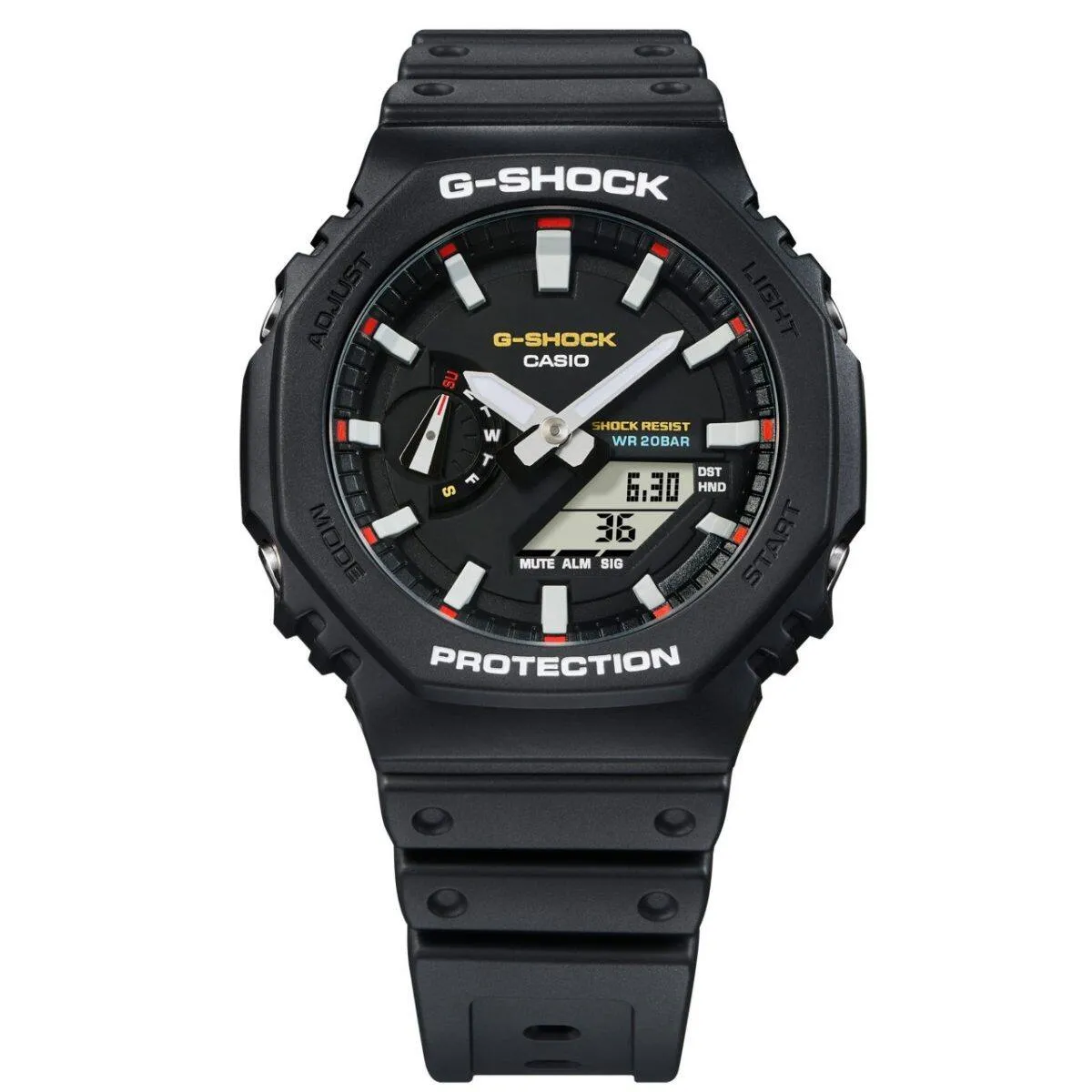 CASIO G-SHOCK GA-2100RL-1ADR ANALOG-DIGITAL BLACK WATCH