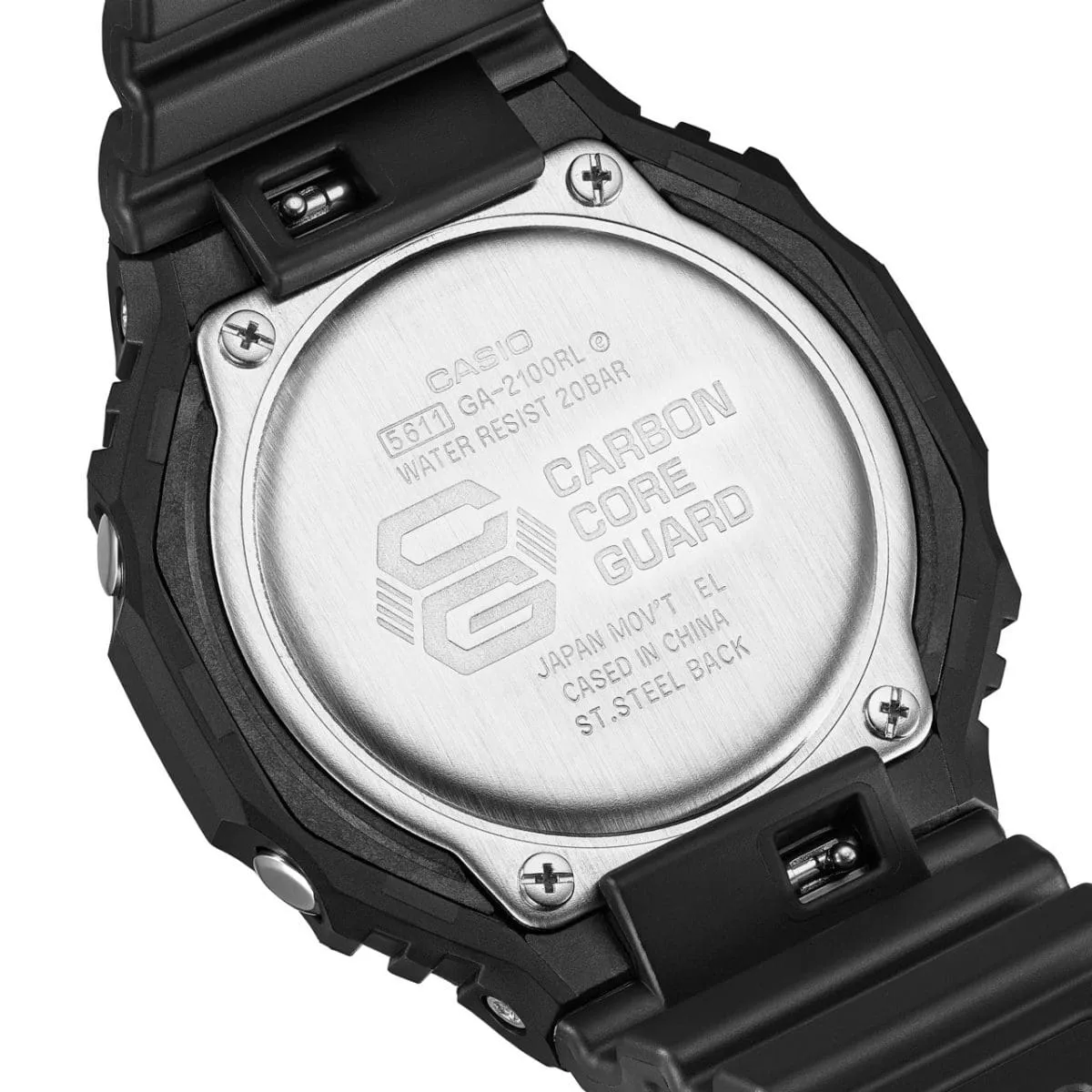 CASIO G-SHOCK GA-2100RL-1ADR ANALOG-DIGITAL BLACK WATCH