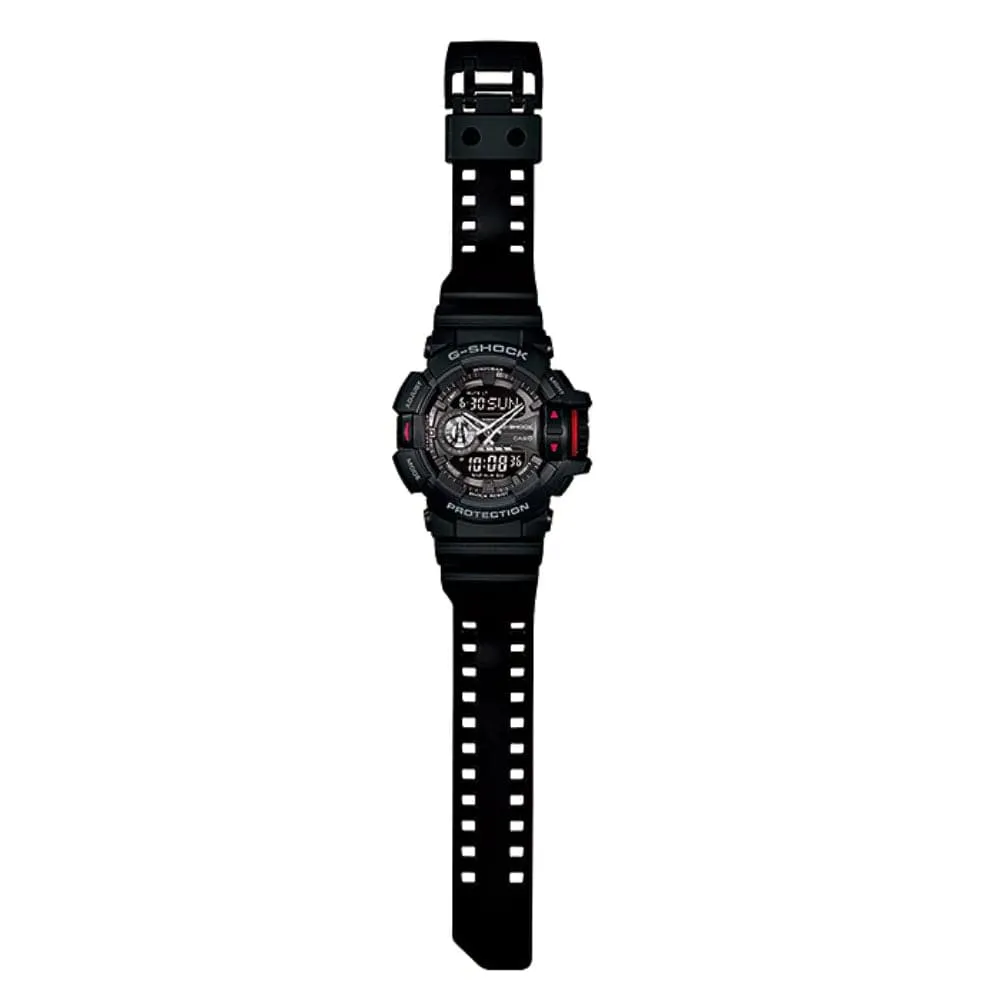CASIO G-SHOCK GA-400-1BDR-P BLACK RESIN MEN WATCH