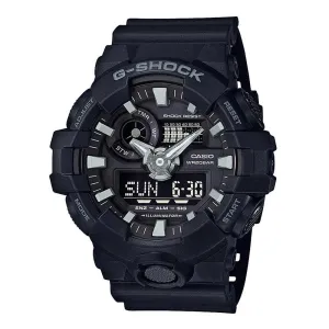 CASIO G-SHOCK GA-700-1BDR DIGITAL QUARTZ BLACK RESIN MEN'S WATCH