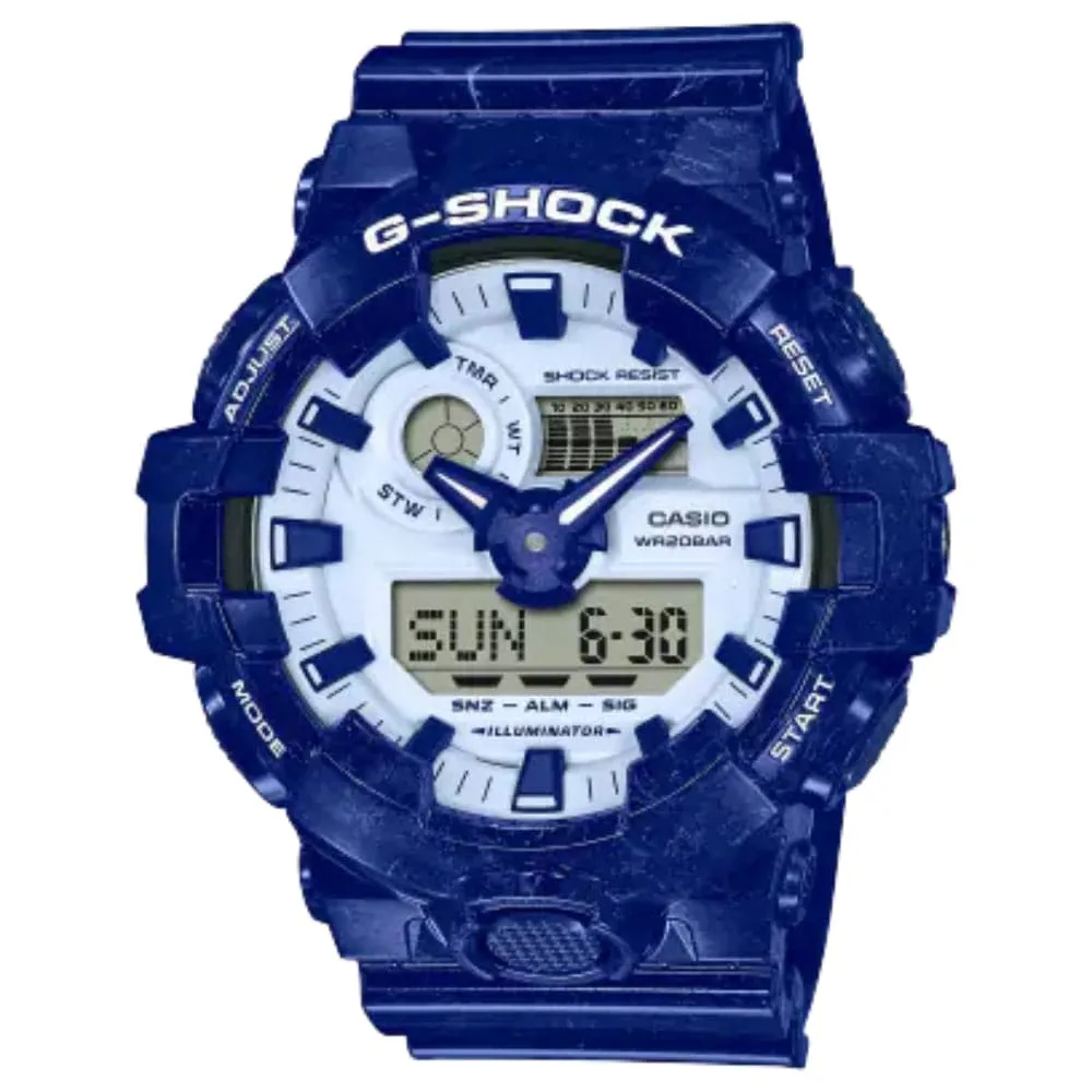 CASIO G-SHOCK GA-700BWP-2ADR-P UNISEX WATCH