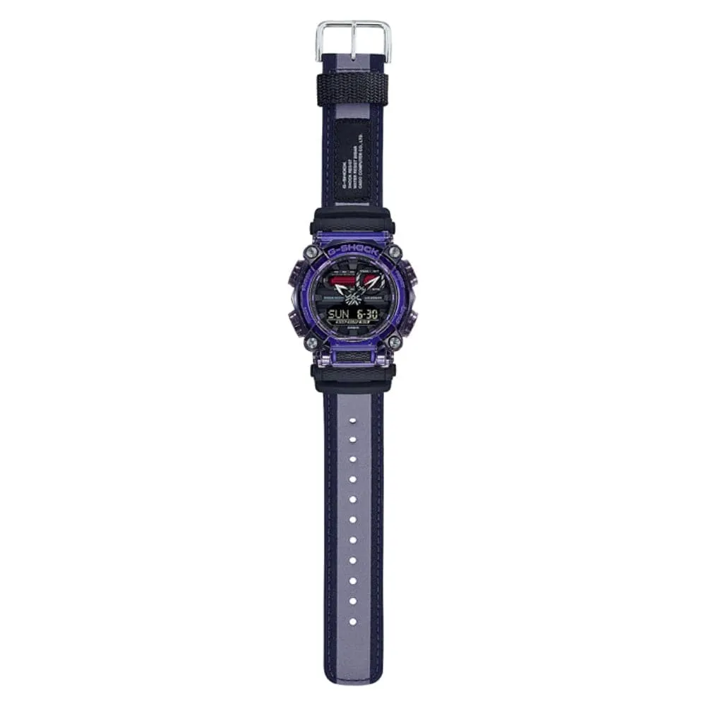 CASIO G-SHOCK GA-900TS-6ADR-P SPECIAL COLOR VIOLET STRAP MEN WATCH
