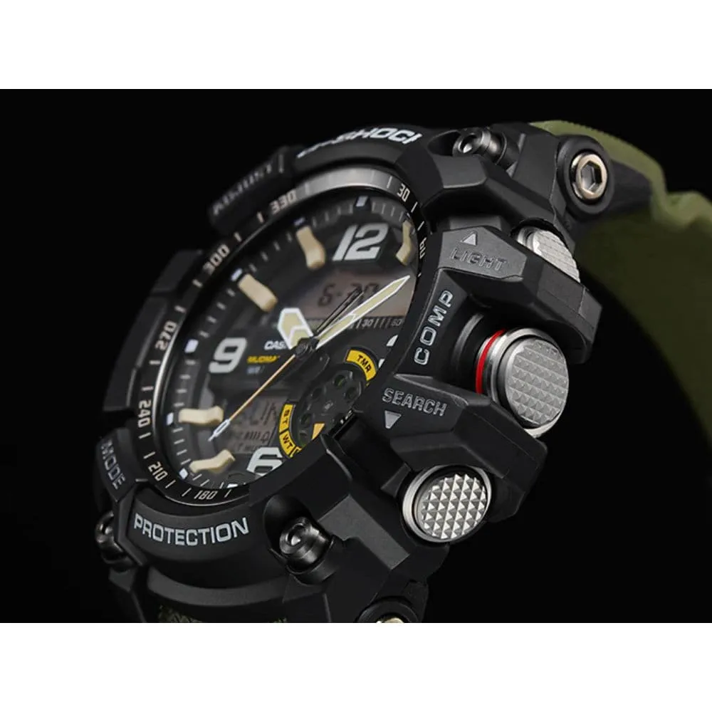CASIO G-SHOCK GG-1000-1A3DR MUDMASTER GREEN RESIN STRAP MEN'S WATCH