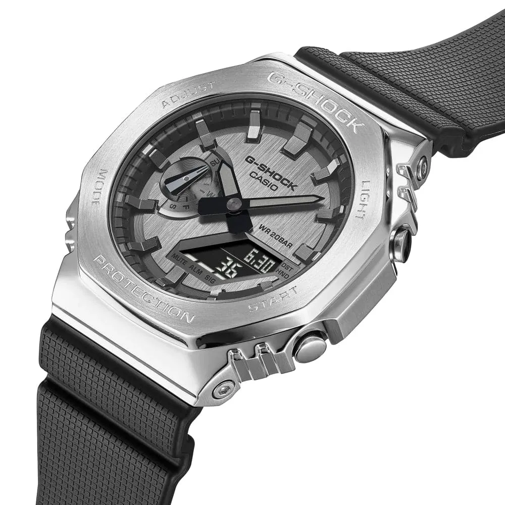 CASIO G-SHOCK GM-2100-1ADR-P BLACK RESIN STRAP MEN WATCH