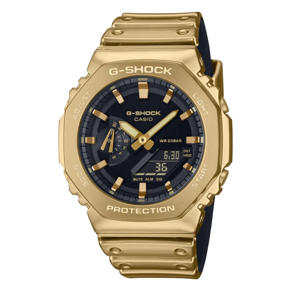 CASIO G-SHOCK GM-2100YM FINE METALLIC SERIES ANALOG-DIGITAL RESIN WATCH