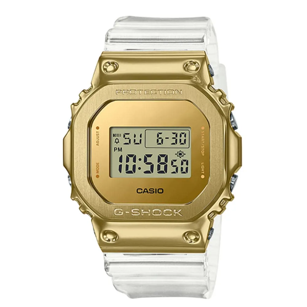 CASIO G-SHOCK GM-5600SG-9DR-P WHITE STRAP MEN'S WATCH