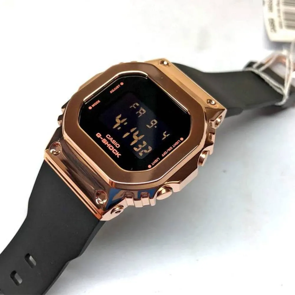 CASIO G-SHOCK GM-S5600PG-1DR-P BLACK RESIN WOMEN WATCH