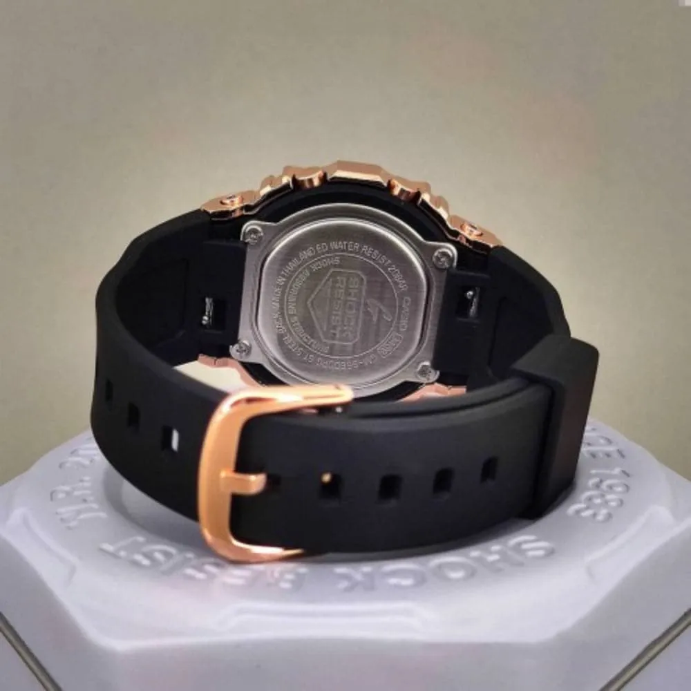 CASIO G-SHOCK GM-S5600PG-1DR-P BLACK RESIN WOMEN WATCH