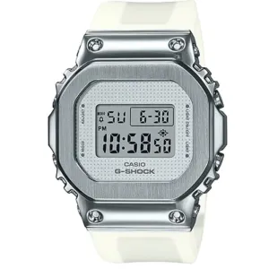 CASIO G-SHOCK GM-S5600SK-7DR-P WHITE RESIN WOMEN WATCH