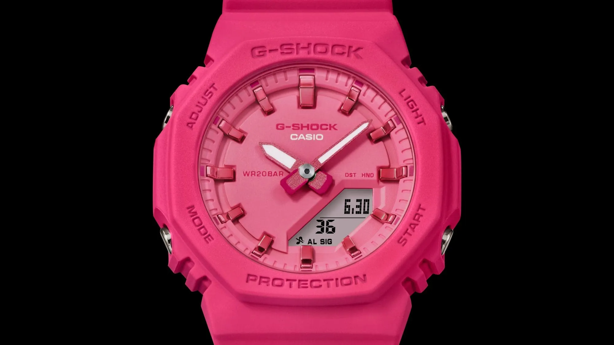 CASIO G-SHOCK GMA-P2100PP-4ADR-P ANALOG-DIGITAL PINK WATCH