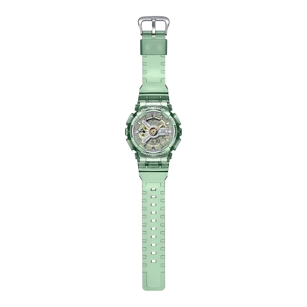 CASIO G-SHOCK GMA-S110GS-3A-P GREEN RESIN STRAP UNISEX WATCH