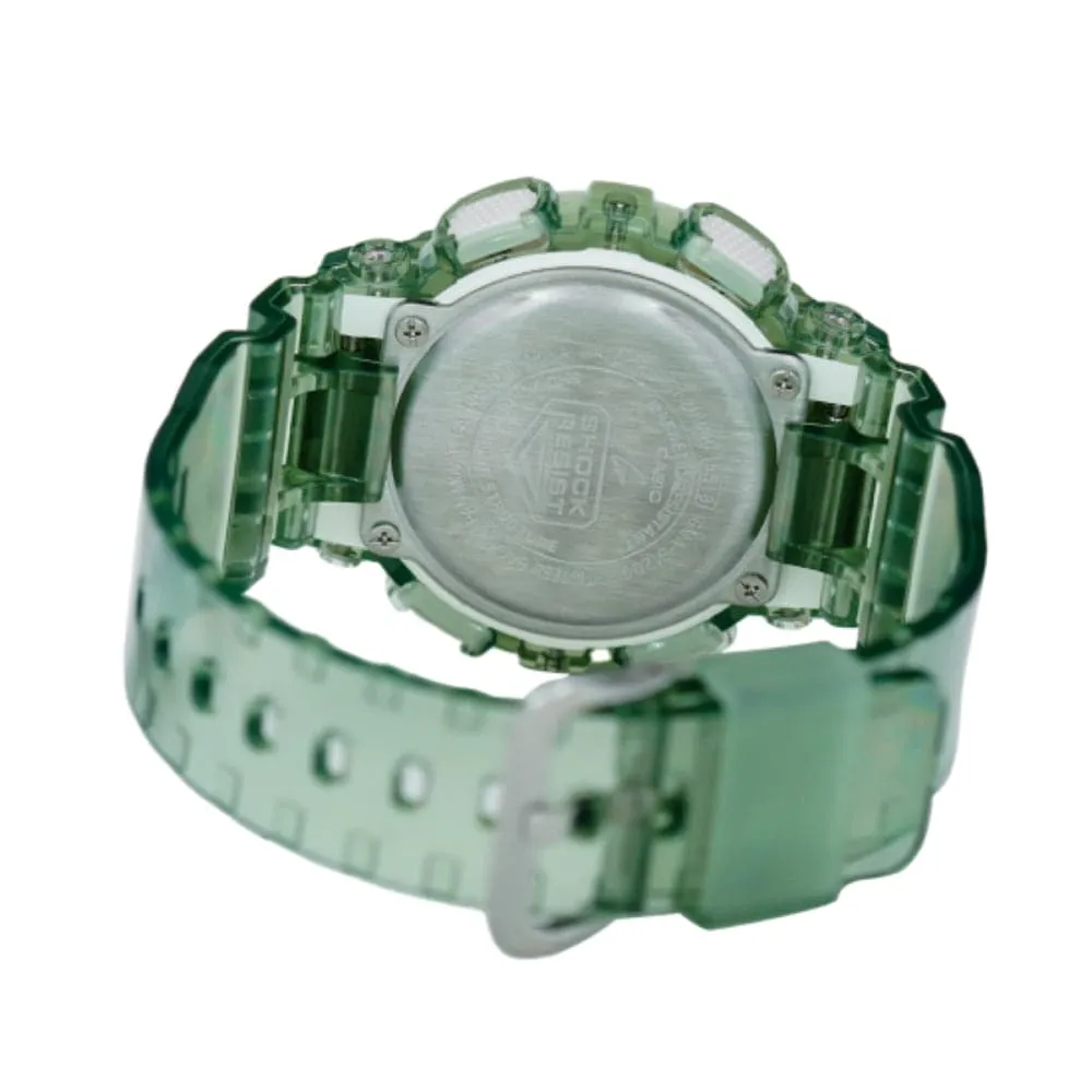 CASIO G-SHOCK GMA-S120GS-3A-P TRANSPARENT RESIN STRAP UNISEX WATCH