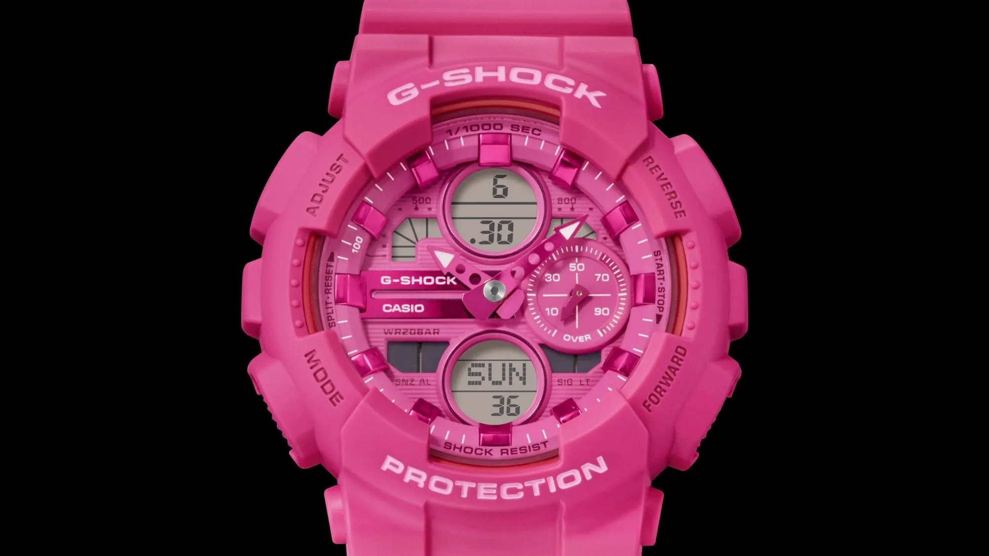 CASIO G-SHOCK GMA-S140PP-4ADR-P ANALOG-DIGITAL PINK WATCH