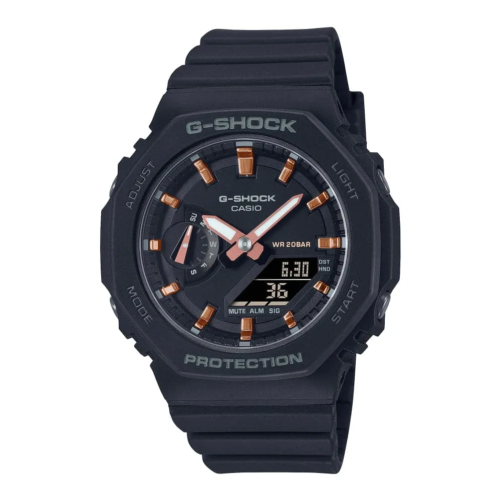 CASIO G-SHOCK GMA-S2100-1ADR-P BLACK RESIN STRAP MEN WATCH