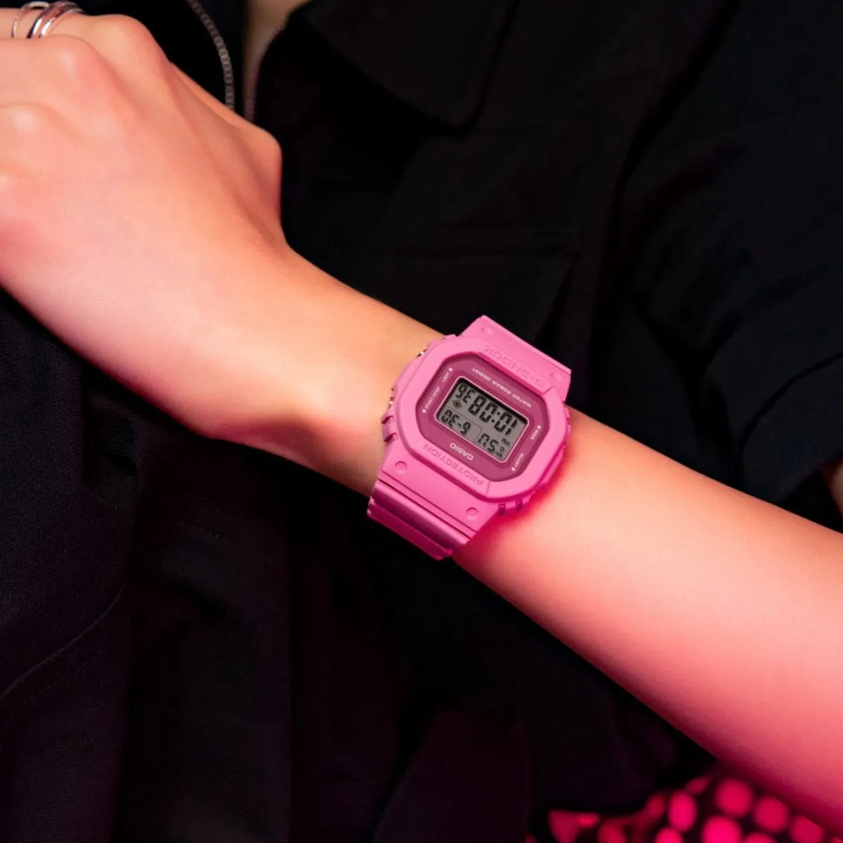 CASIO G-SHOCK GMD-S5610PP-4DR-P DIGITAL PINK WATCH