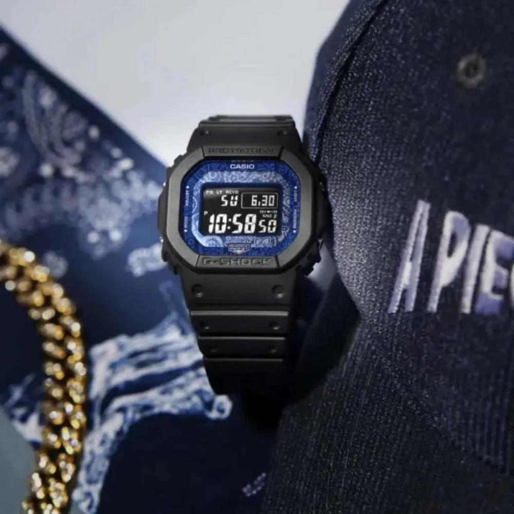 CASIO G-SHOCK GW-B5600BP-1DR-P BLACK RESIN STRAP UNISEX WATCH