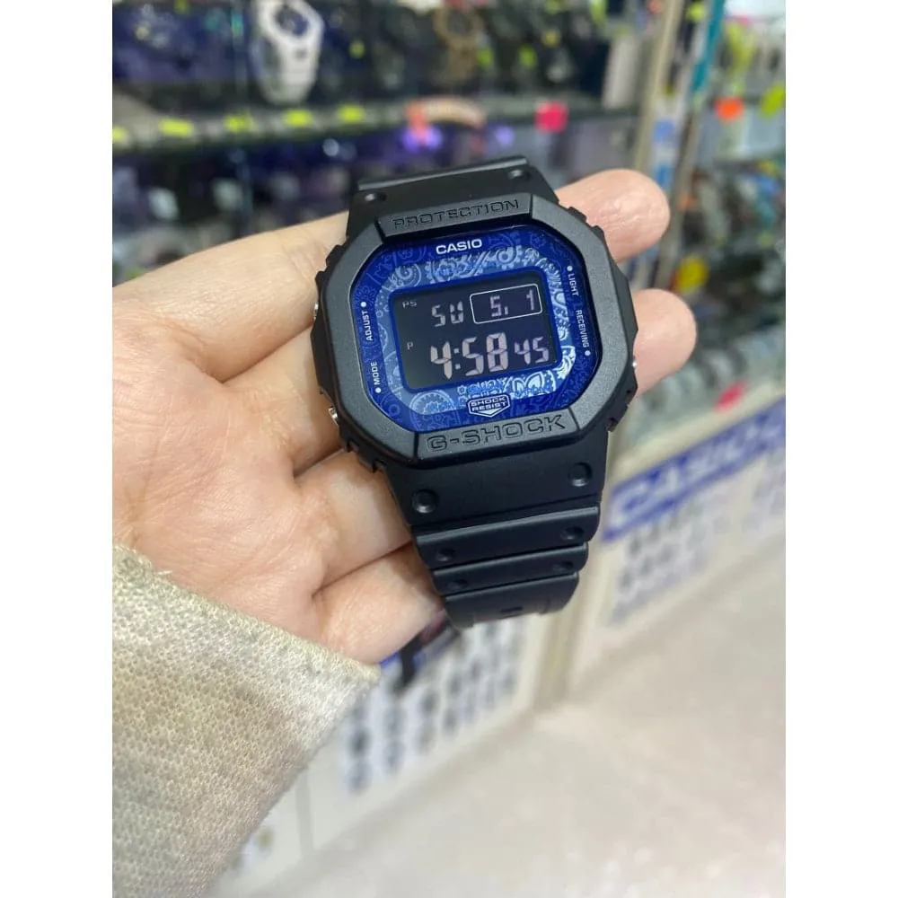 CASIO G-SHOCK GW-B5600BP-1DR-P BLACK RESIN STRAP UNISEX WATCH