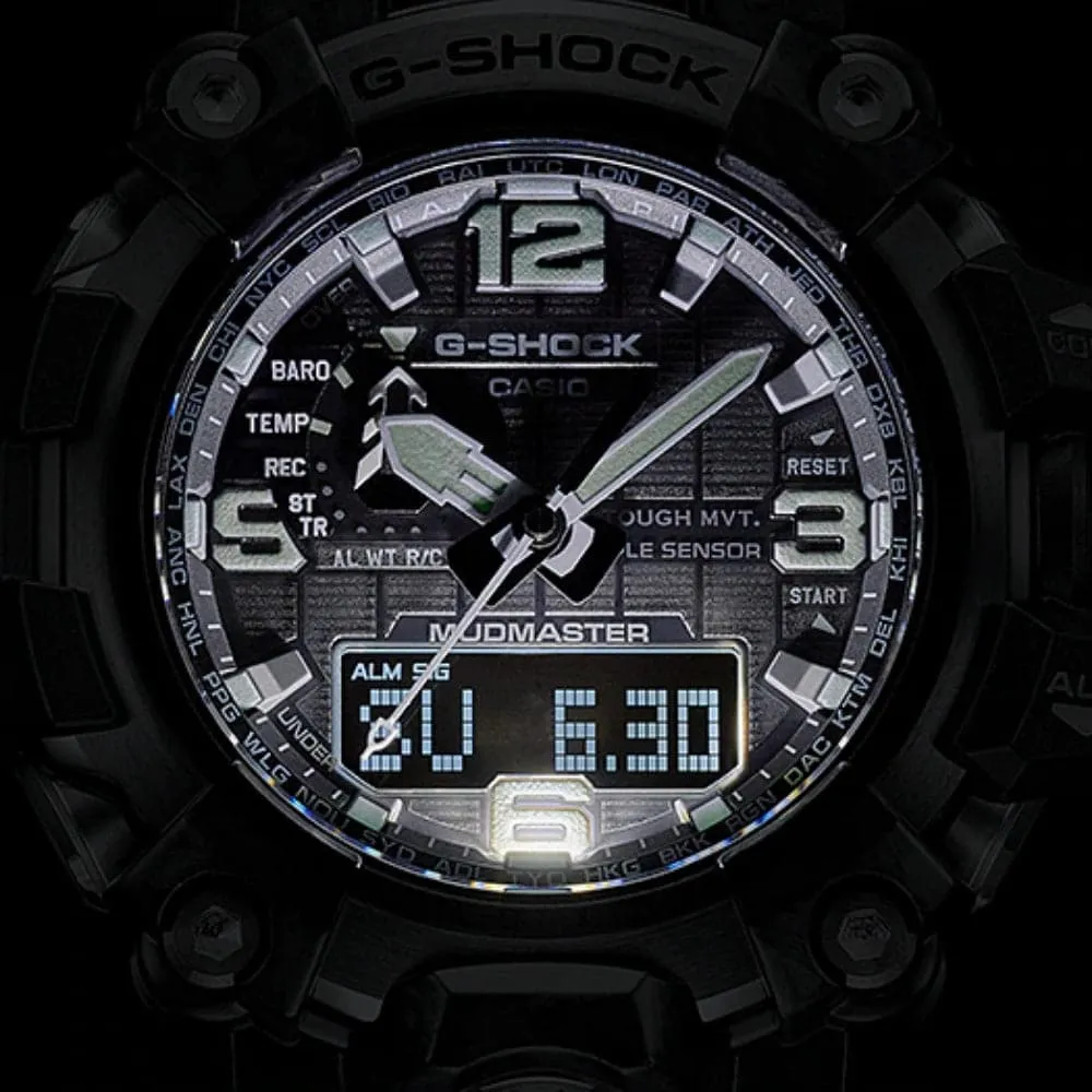 Casio G-Shock Master of G - Land Mudmaster Black Resin Strap Men's Watch GWG-2000-1A1DR