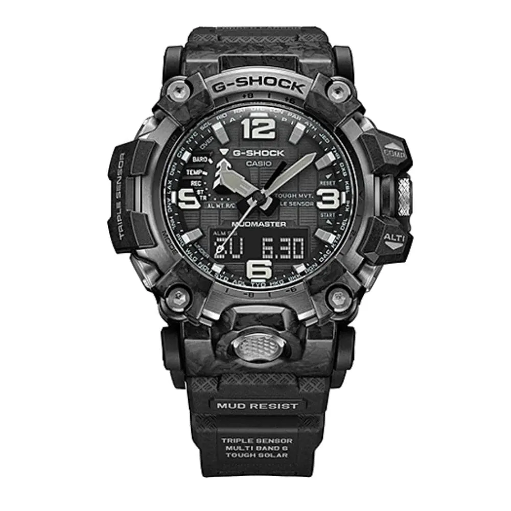 Casio G-Shock Master of G - Land Mudmaster Black Resin Strap Men's Watch GWG-2000-1A1DR