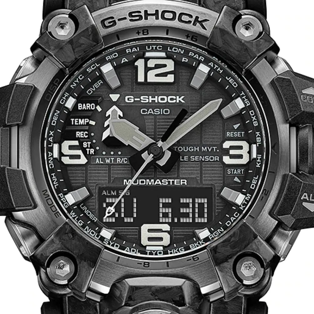 Casio G-Shock Master of G - Land Mudmaster Black Resin Strap Men's Watch GWG-2000-1A1DR