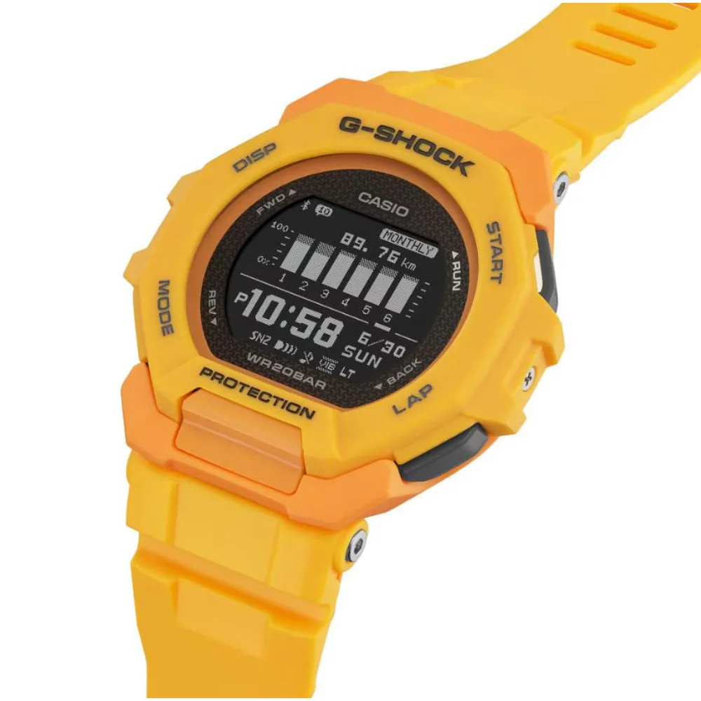 Casio G-Shock Orange Resin Band Watch GBD-300-9DR