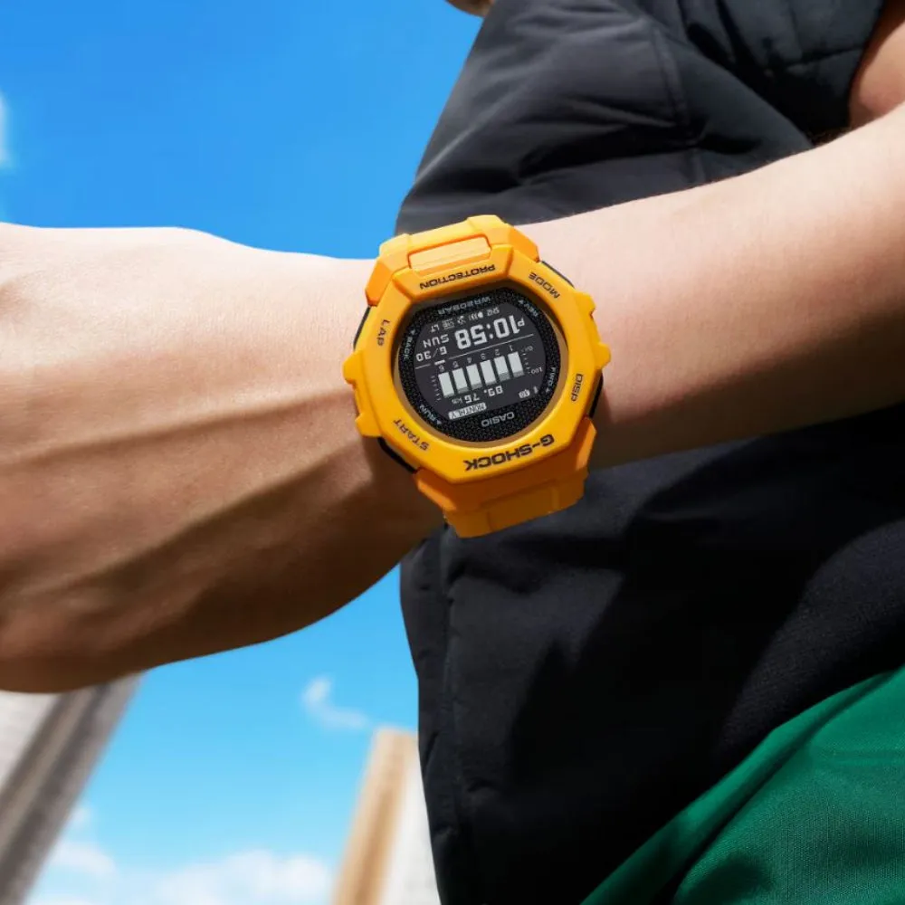 Casio G-Shock Orange Resin Band Watch GBD-300-9DR