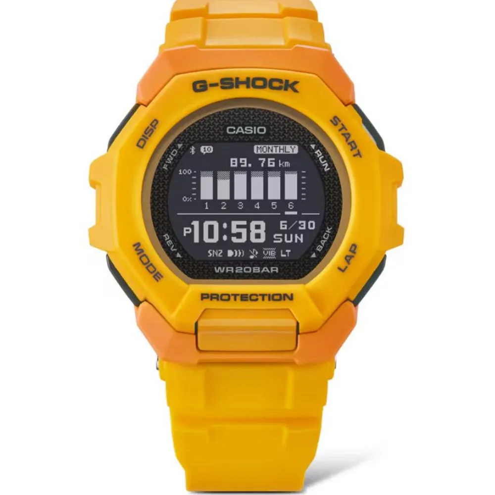 Casio G-Shock Orange Resin Band Watch GBD-300-9DR