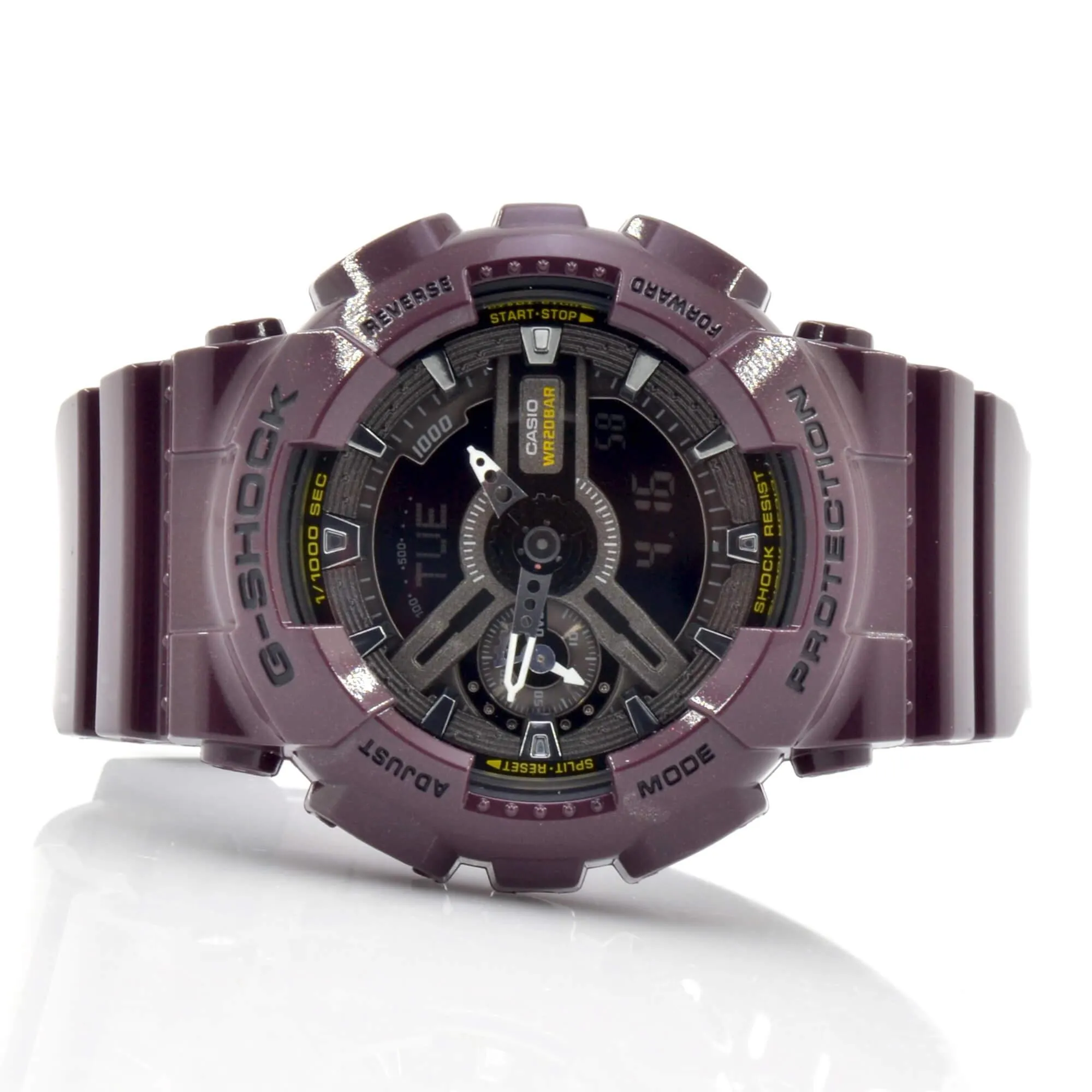 Casio G-Shock Purple Band Watch | GMA-S110CM-6A