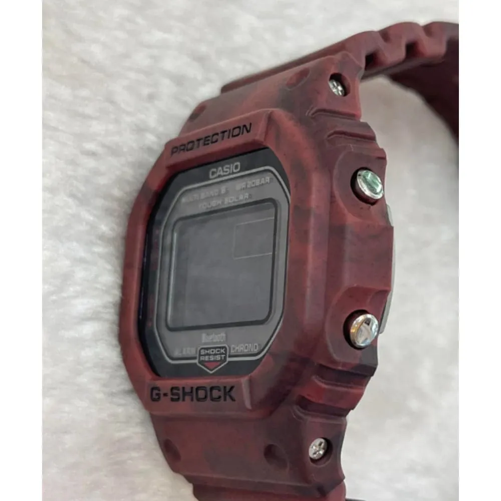 CASIO G-SHOCK SAND LAND SERIES GW-B5600SL-4DR RED RESIN BAND MEN SPORTS WATCH